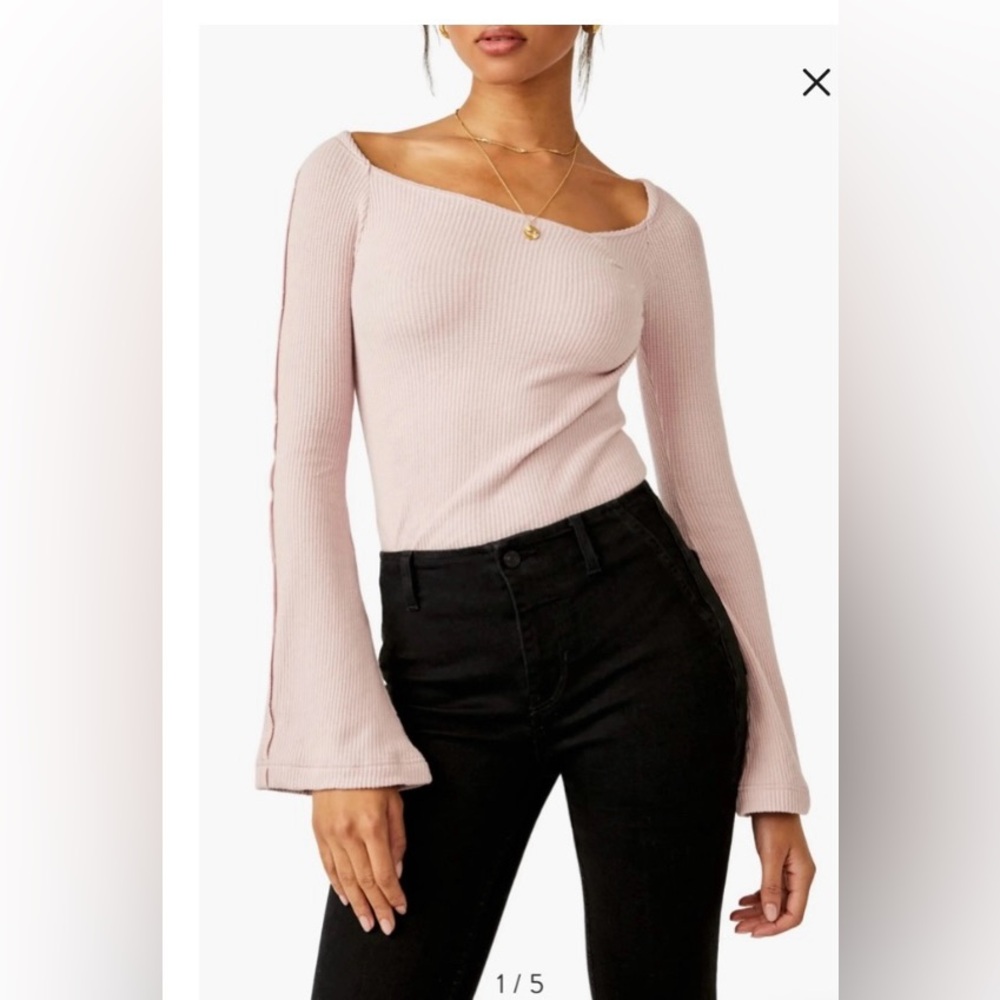 FREE PEOPLE Bodysuit NWT, On A Cloud